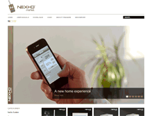 Tablet Screenshot of nexho.com